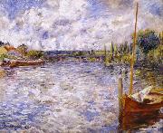Pierre-Auguste Renoir, The Seine at Chatou